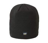 Caterpillar Logo Knit Cap로고 니트 캡 Calotte, Noir, Taille Unique Homme