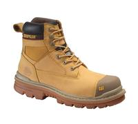 Caterpillar CAT Workwear Gravel Bottes de sécurité en cuir à lacets pour homme 15,2 cm