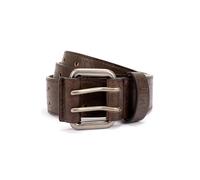Caterpillar Ceinture à double broche pour homme 38 mm, marron, 32