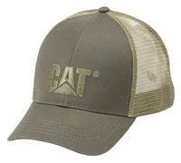 Caterpillar Chapeaux avec Logo surélevé pour Homme avec Avant brodé et Dos en Maille contrastée avec Fermeture à Pression en Plastique