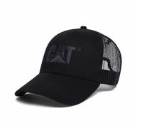 Caterpillar Chapeaux avec Logo surélevé pour Homme avec Avant brodé et Dos en Maille contrastée avec Fermeture à Pression en Plastique