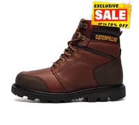 Caterpillar Chat Allerton Hommes Classique Cuir Héritage Lacet Travail Bottes
