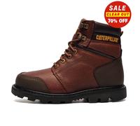 Caterpillar Chat Allerton Hommes Classique Cuir Héritage Lacet Travail Bottes