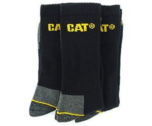 Caterpillar - Chaussette de travail lot de 3 Caterpillar - C-123 - Noir, 46/50