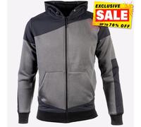 Caterpillar Commerce Vêtements de Travail Hommes Sweat Capuche Décontracté Gris