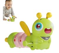 Caterpillar Crawler, Jouet d'éveil Caterpillar, Jouet Chenille à remonter, mécanisme de remontage pour Les activités des Tout-Petits d'âge préscolaire, drôle et Mignon