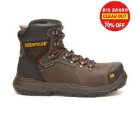 Caterpillar Bottes de sécurité Diagnostic 2.0 Homme Cuir imperméable Marron