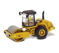 Caterpillar Diecast Masters 85246 Roller avec Bandage Lisse CS56, échelle 1/87e, env. 6,6 x 2,5 x 3,8 cm, dès 14 Ans