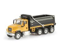Diecast Masters Camion à benne basculante Caterpillar CT681 – Échelle 1:87, 11×3,5×4 cm – Dès 14 ans