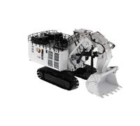 Caterpillar Diecast Masters 85653 Mining Bagger with Front Shovel in White, Coal Version Cat 6060FS, échelle 1:87, env. 10,5 x 11,5 x 23,5 cm, à partir de 14 Ans