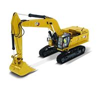 Caterpillar Diecast Masters 85709 - Pelleteuse avec Outils supplémentaires Cat 395 GP, échelle 1:50, env. 8,9 x 11,4 x 29,2 cm, dès 14 Ans