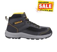 Caterpillar Elmore Homme Mi Extérieur Travail Sécurité Randonneur Bottes Gris