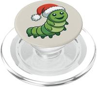 Caterpillar Entomologist Insecte Noël PopSockets PopGrip pour MagSafe