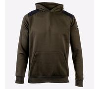 Caterpillar Essentials Hommes Décontracté Vêtement de Travail Sweat Capuche Kaki