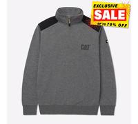 Caterpillar Essentiel 1/4 Tirette Homme Classique Travail Pull Décontracté Pulls
