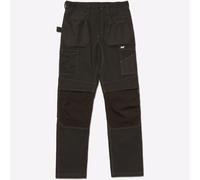 Caterpillar Essentiel Homme Extensible Travail Sécurité Pantalon Noir (32R Coupe