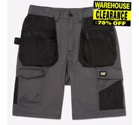 Caterpillar Essentiel Hommes Extensible Étui Travail Multi Usage Les Short Gris