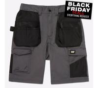 Caterpillar Essentiel Hommes Extensible Étui Travail Multi Usage Les Short Gris