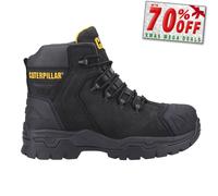 Cat Footwear EVERETT S3 WR CI H, Botte industrielle, Black,