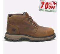 Caterpillar Exposition 4.5 Hommes Travail Construction Bottes Lacet Marron