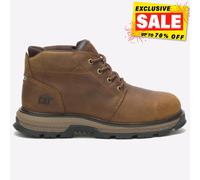 Caterpillar Exposition 4.5 Hommes Travail Construction Bottes Lacet Marron