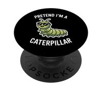 Caterpillar Fait Semblant d'être Une Chenille drôle PopSockets PopGrip Adhésif