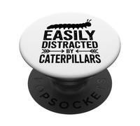 Caterpillar Funny Caterpillar PopSockets PopGrip Adhésif