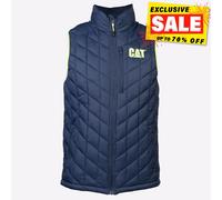 Caterpillar Gilet Isolé À Zip Pour Homme Navy