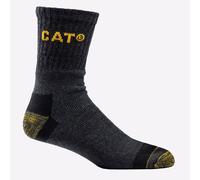 Caterpillar Hommes Premium Travail Renforcée Humidité Contrôle Coffre Socks Noir