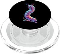 Caterpillar Insect Lover Entomology Bug Lover Larve PopSockets PopGrip pour MagSafe