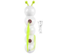 Caterpillar Jouet Intelligent pour Chat avec Motif de, Jouet interactif Automatique pour Chaton, Mouvement de Mouvement réaliste, pour Chats d'intérieur, 40 x 8,6 x 8,9 cm