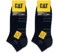 Caterpillar Lot de 6 paires de chaussettes de sport CAT Work Light | Tailles 39-50 | Bas de cheville renforcés