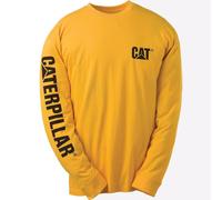 Caterpillar Marque Déposée Hommes Décontracté Mode Classique Long Manche Jaune