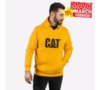 Caterpillar Marque Hommes Mode Décontractée Classique Sweat À Capuche Jaune