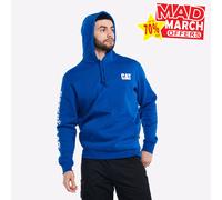 Caterpillar Marque Déposée Hommes Bannière Pull Décontracté Sweat Créateur Bleu