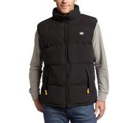 Caterpillar Men's Big and Tall Arctic Zone Vest, Black, 4X-Large