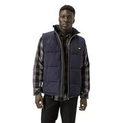 Caterpillar Men's Big and Tall Arctic Zone Vest, Navy, X-Large/Tall