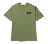 Caterpillar Men's CAT Trademark Premium Cotton T-Shirt, Chive, M