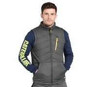 Caterpillar Mens Essentials Body Warmer Dark Shadow Size UK XXL EU XXL
