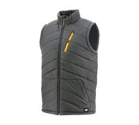 Caterpillar Mens Essentials Body Warmer Dark Shadow Size UK XXL EU XXL