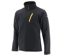 Caterpillar Mens Essentials Shell Jacket Black Size UK M EU Med