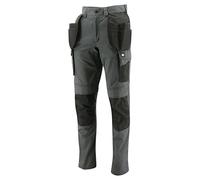 Caterpillar Mens Essentials Stretch Knee Pocket DARK SHADOW-BLACK Size UK 30" EU 30"