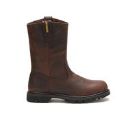 Caterpillar Men's Revolver Pull-on Soft Toe Boot,Wellington Dark Brown,14 M US