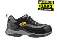 Caterpillar Moor Chaussures De Sécurité En Cuir Pour Hommes Quotidiennes Noires