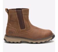 Caterpillar Bottes de sécurité Pelton en cuir marron pour hommes extérieures