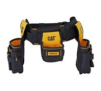 CATERPILLAR - Porte outils professionnel ceinture bricolage Sangle rembourée 3 poches Taille réglable