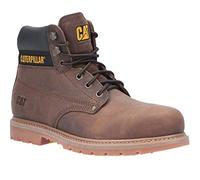 Caterpillar Powerplant Bottes de sécurité pour homme avec coque en acier et lacets Marron - - marron, 40 2/3 EU