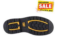 Caterpillar Powerplant Marchand à Enfiler Cuir Sécurité Travail Bottes Marron