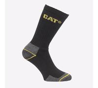 Caterpillar Ras Travail 3 Paquet Paire Confort Taille Unique Chaussettes Noir