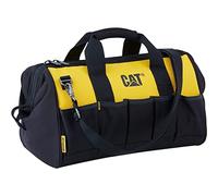 CATERPILLAR - Sac a outils 28L Base PVC Tissu Polyester 600D 10 poches extérieures 10 poches intérieures Léger